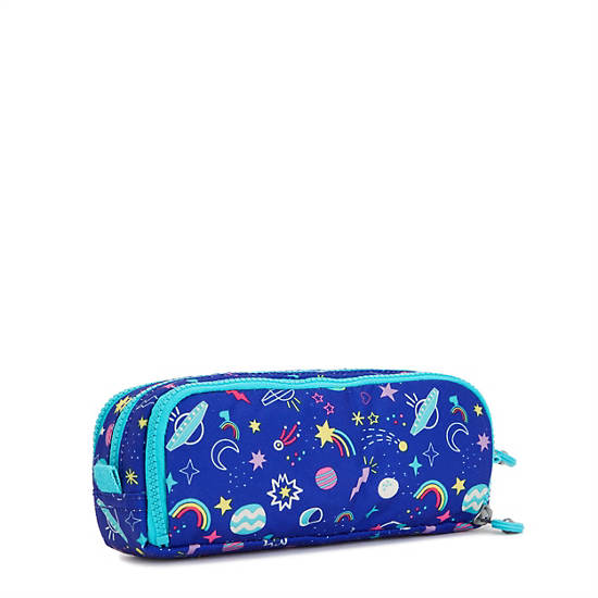 Kipling Gitroy Printed Pencil Case Táska Sötétkék | HU 1909DF